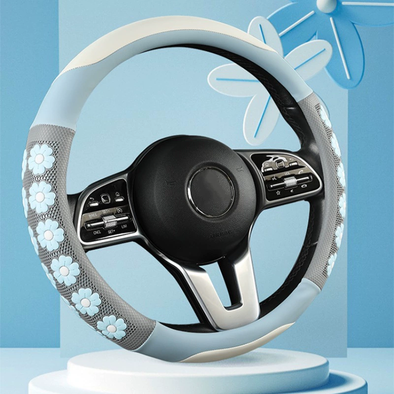 Новый набор рулевого колеса богиня мультфильм Напапи 3D цветок тиснение ручка девушка ветер ручка набор круглый тип D