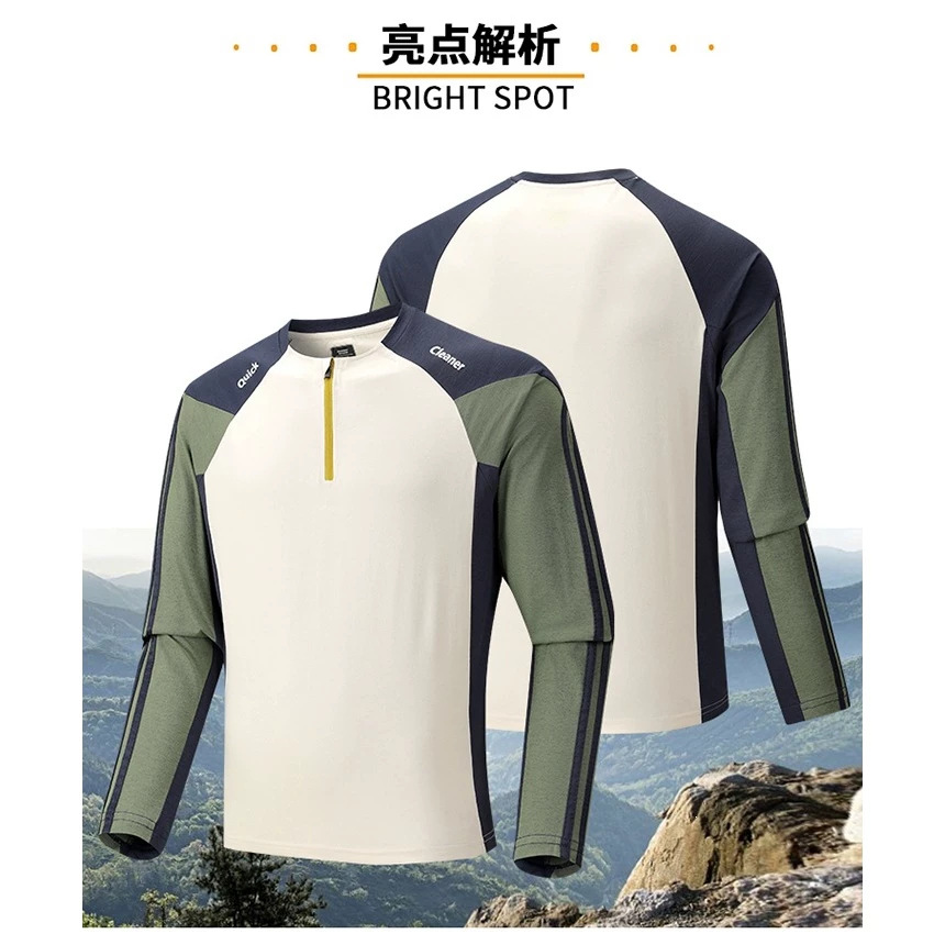 5613 Sweatshirt 2026 Autumn/Winter New Couple's Half-Zip Round Neck Sweatshirt for Outdoor Sports and Leisure Men's Style