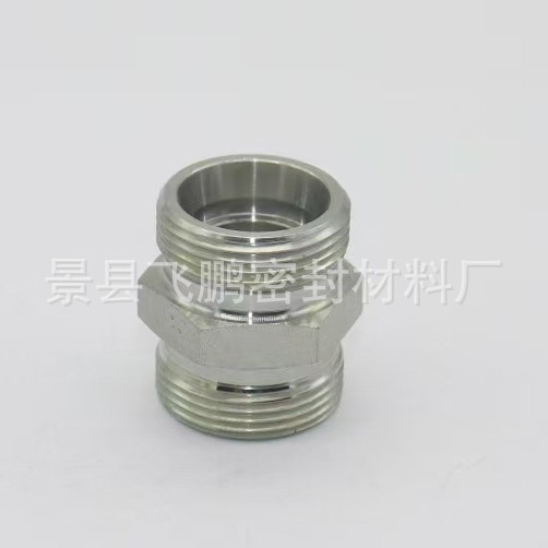 厂家专业 不锈钢液压接头 卡套式过渡接头 液压胶管接头对丝