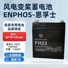 风力变桨电池ENPHOS 恩孚士FH23 12V5AH替12FGH23 FGH20502菲意特
