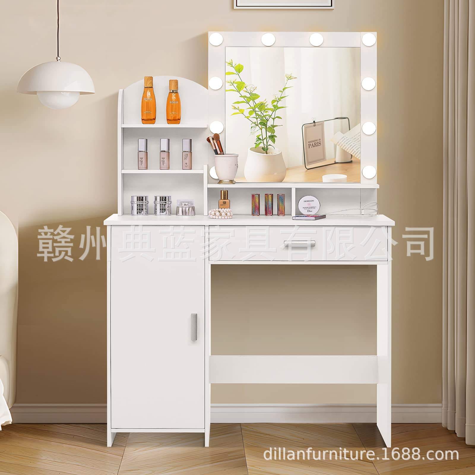 Comercio exterior transfronterizo mesa de maquillaje de estilo europeo dormitorio simple moderno mesas de maquillaje mesas de maquillaje mesas de maquillaje