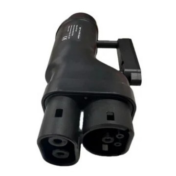 Gbt ccs国转欧转接头 gbt to ccs2电动汽车直流充电桩转换器200A