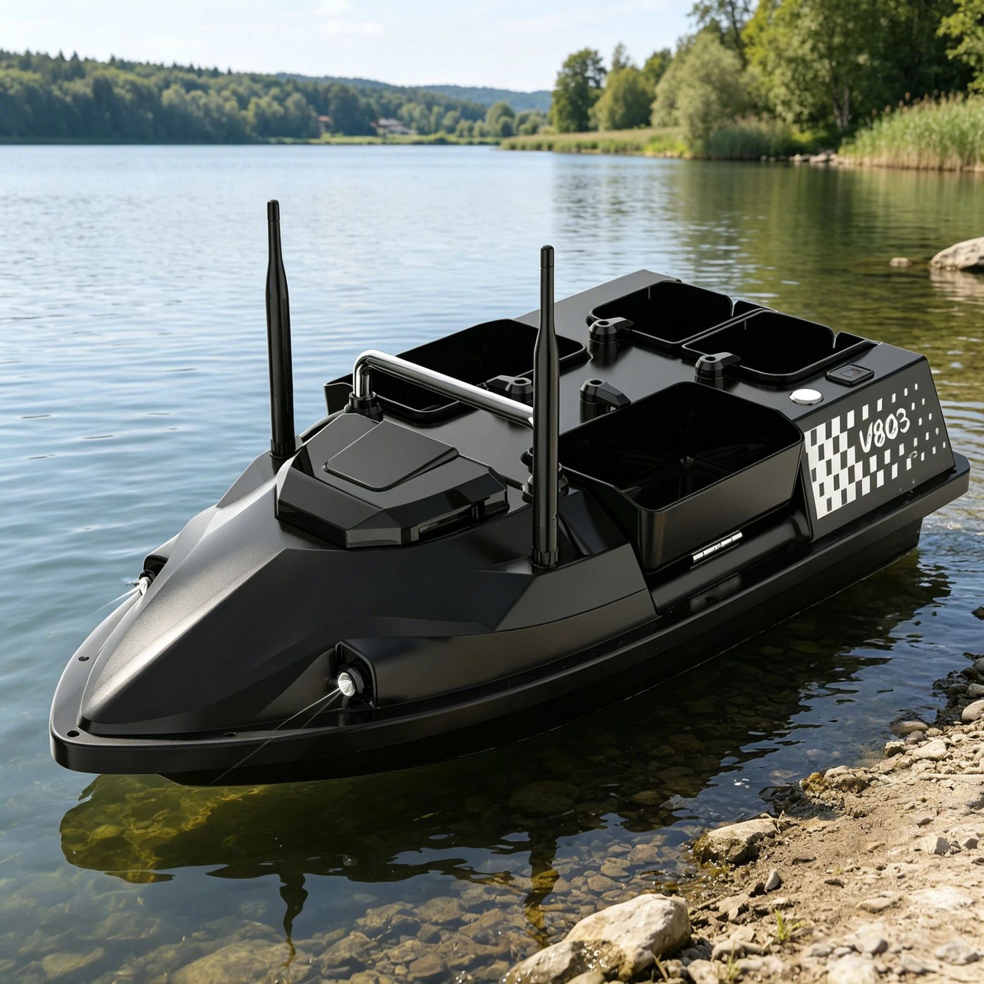 smart travel speedboat for fishing