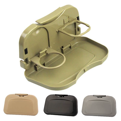 Car cup holder/beverage holder car foldable small dining table