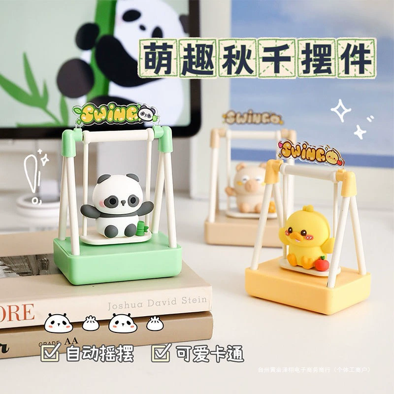 Table creative swings, emotional toy for office, cute decorations, anti-stress