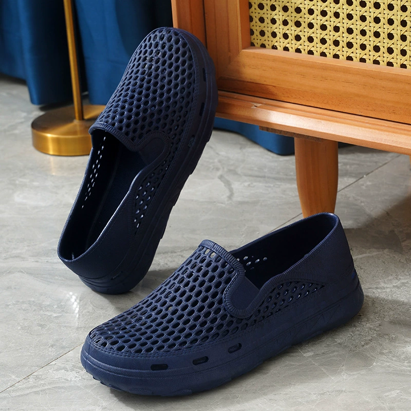 Обувь двойного назначения Мужская весна и осень новая сетка дышащая мужская обувь ежедневный спорт повседневный бег кроссовки ручной работы обувь