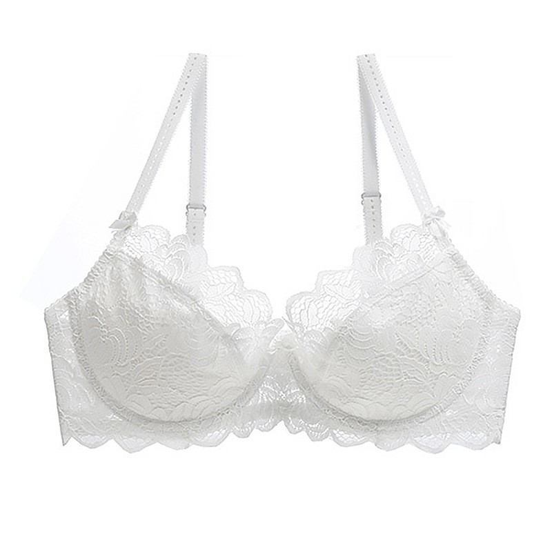 Sexy encaje sujetador traje ropa interior de las mujeres rojo nacimiento año puro deseo sujetador francés Sujetador push up cómodo