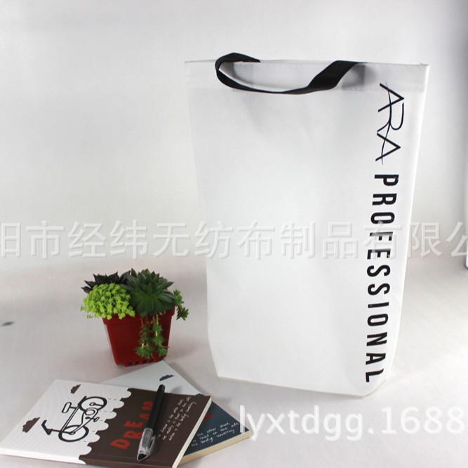 实力厂家专业生产 精美无纺布手提袋 有底无侧 可印LOGO 可加急