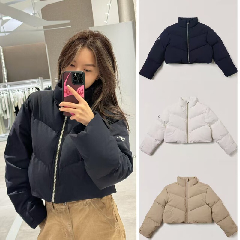 Sk Cross Statue Wilderness Hunting Short down Jacket Waterproof White Duck down Warm Coat Winter