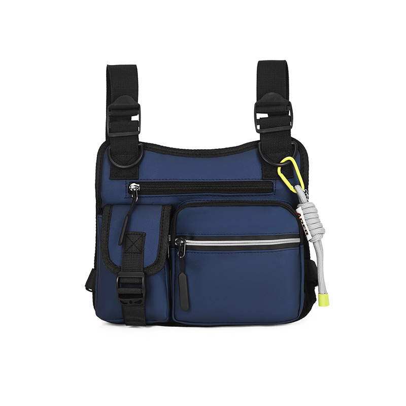 Cross-Border Outdoor Tactical Chest Bag for Cycling, Travel, Mountaineering, Running, Chest-Mounted Bag, Wear-Resistant, Manufacturer Wholesale, Wearable