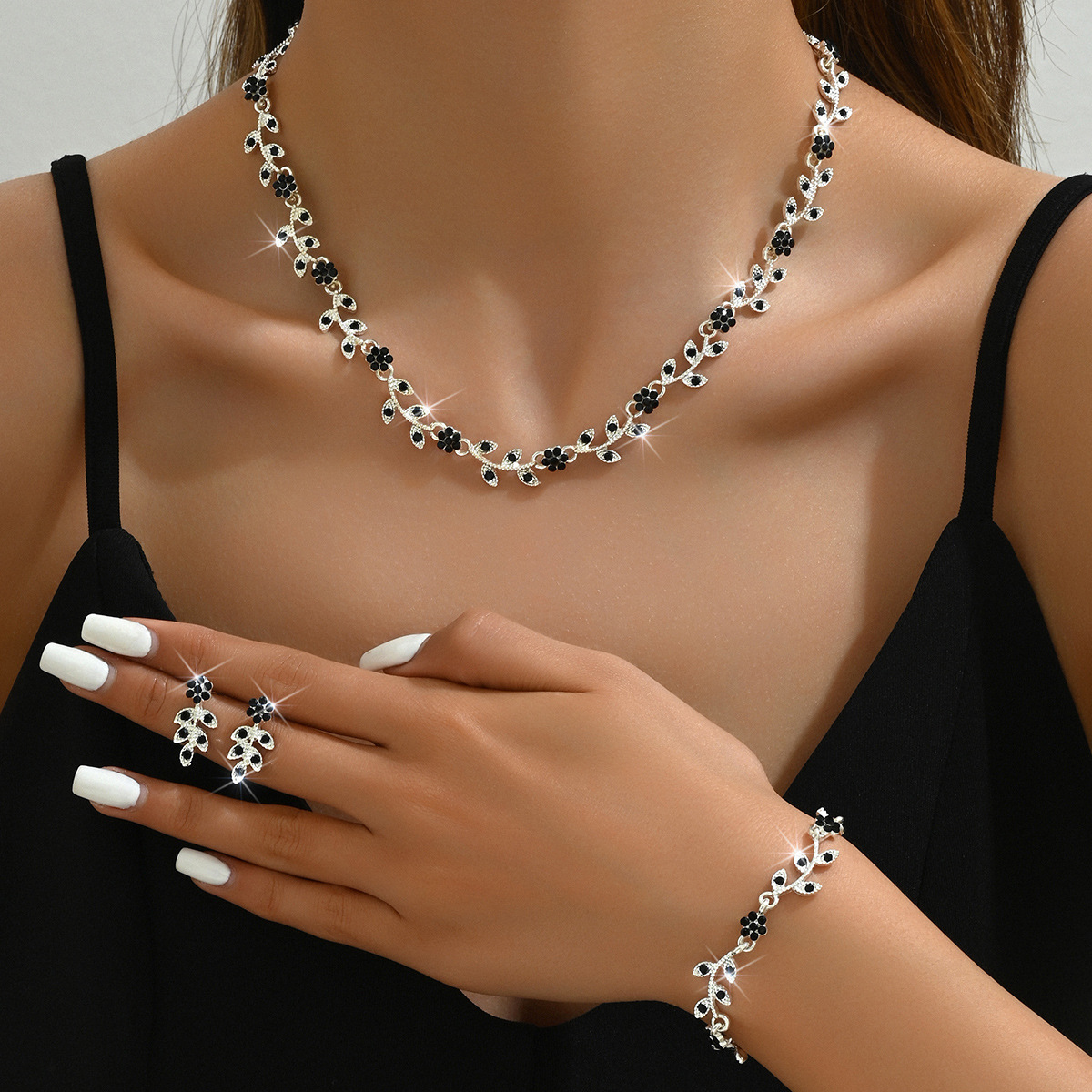 Set, silver 256 sample, 3 piece set