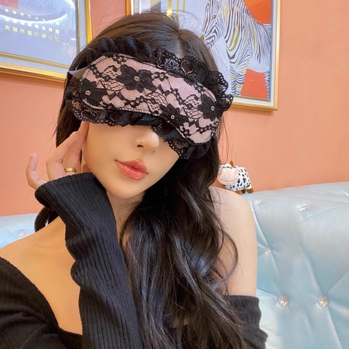 Cute Bow Sweet Sunshade Photography Gadget Eye Mask for Girls, Light-Blocking Eye Mask, Soft and Comfortable Sleep Eye Mask for Women