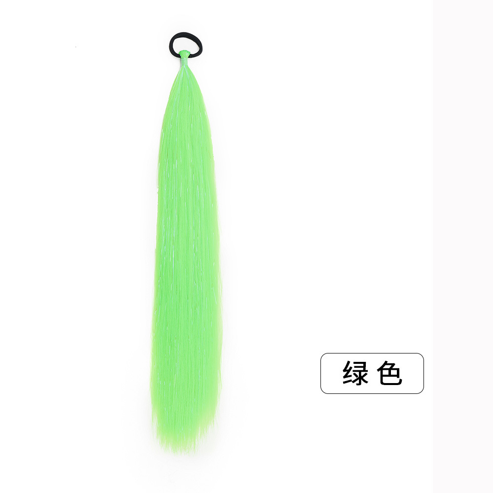 Venta al por mayor de hilo de oro y plata para comercio exterior, para pelucas y coletas de rastas EZ, de un solo hilo, con degradado de colores, para cabello trenzado DIY, hilo láser y trenzas grandes.