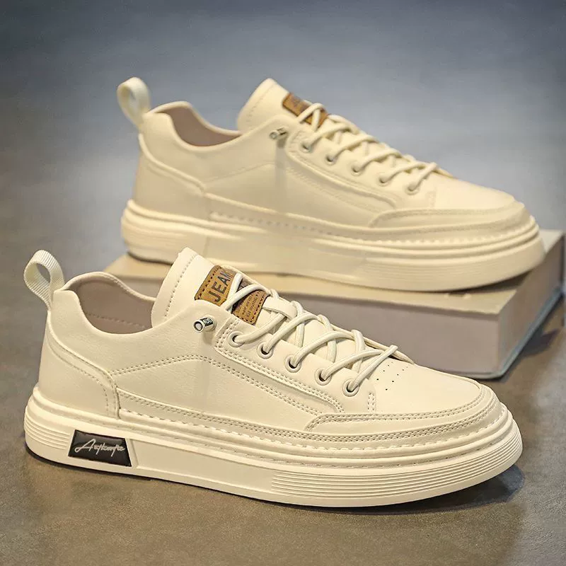 Весенне-летняя мужская обувь, новые дышащие белые туфли, мужские модные Универсальные кроссовки в Корейском стиле, повседневные кроссовки, модная обувь