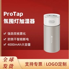 protap新款氛围灯加湿器大雾量桌面批发静音小型迷你空气加湿器