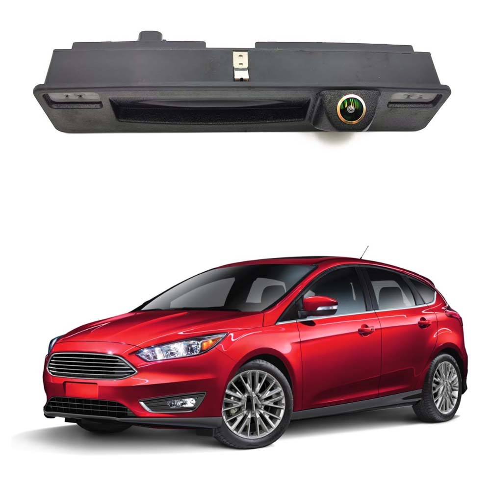 Suitable for 15-17 Models of Ford Focus Car Rear View Image Reversing Camera with Handle Camera Track Ahd