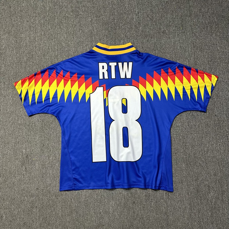 Marca de moda Corteiz nueva camiseta de baloncesto de color de contraste American Sports casual hombres y mujeres Camiseta de manga corta de gran tamaño verano