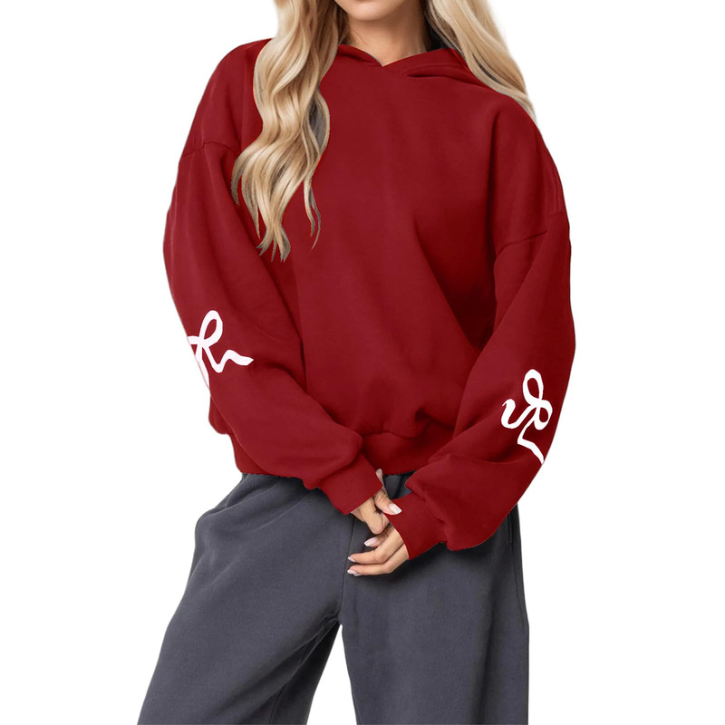 Christmas Sweatshirts for Women Cute Merry Xmas  Plus S黑色|undefined
