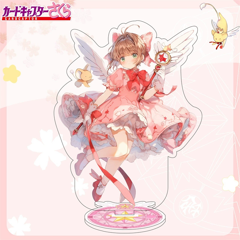 Акриловая фигурка (Lidi Datai) Sakura 2D печать, большая подставка для показа