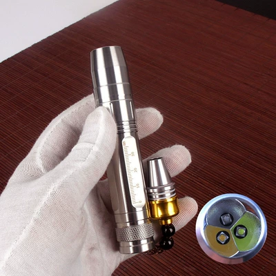 36 professional jadeite identification UV rechargeable jade flashlight with strong light for jewelry inspection