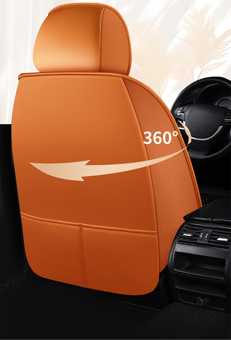 The new five-seat cover fully enclosed seat cushion car seat cushion four seasons general leather seat cushion factory a generation of hair
