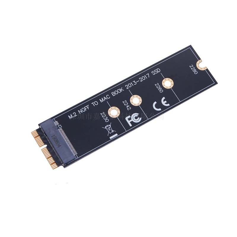 M.2 NVME protocol to 2013-2017 applicable to Apple solid-state hard disk transfer card PCIE3.0