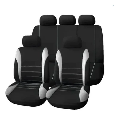 Universal seat cover, General Motors Five-Seater Car Seat - gray-9-piece-set-five-seats