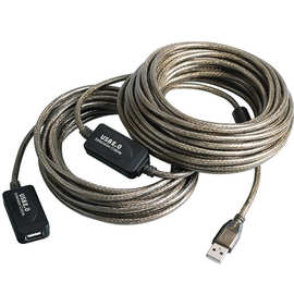 usb2.0延长线5米10米15米USB公对母信号放大器内带芯片数据延长线