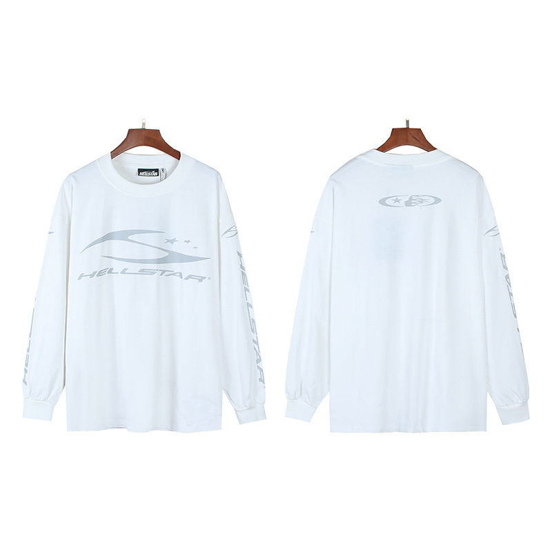 Hellstar Down The Paradise Path Longsleeve T-shirt White