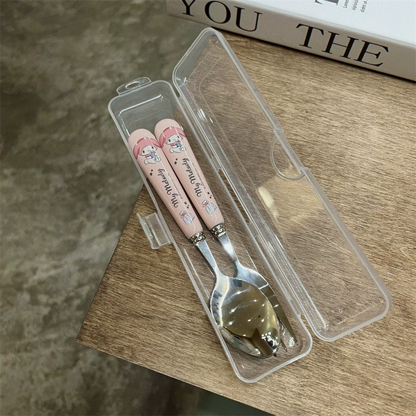 Melody spoon and fork (folding box)