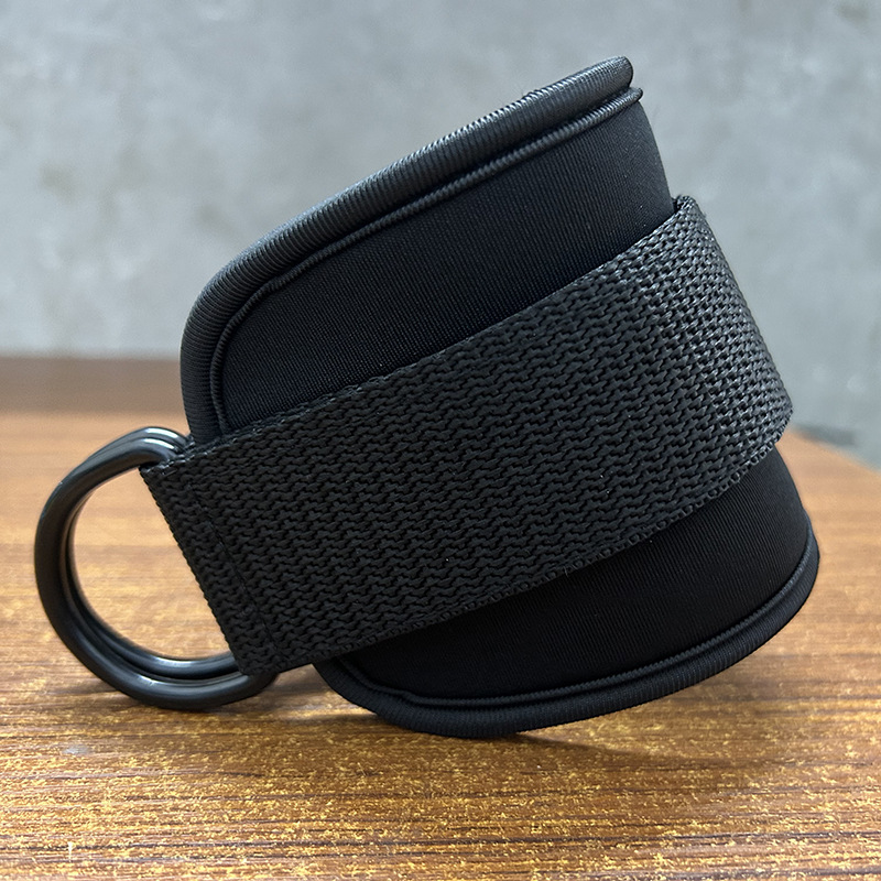 健身脚踝扣练腿练臀部训练器脚环绑腿绑带拉力绳龙门架脚踝扣配件