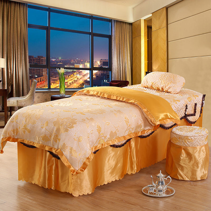 실크 자카드 [골든]