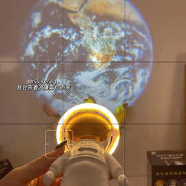 跨境热销星空投影灯卧室桌面宿舍球形浪漫礼物氛围灯小夜灯星空灯