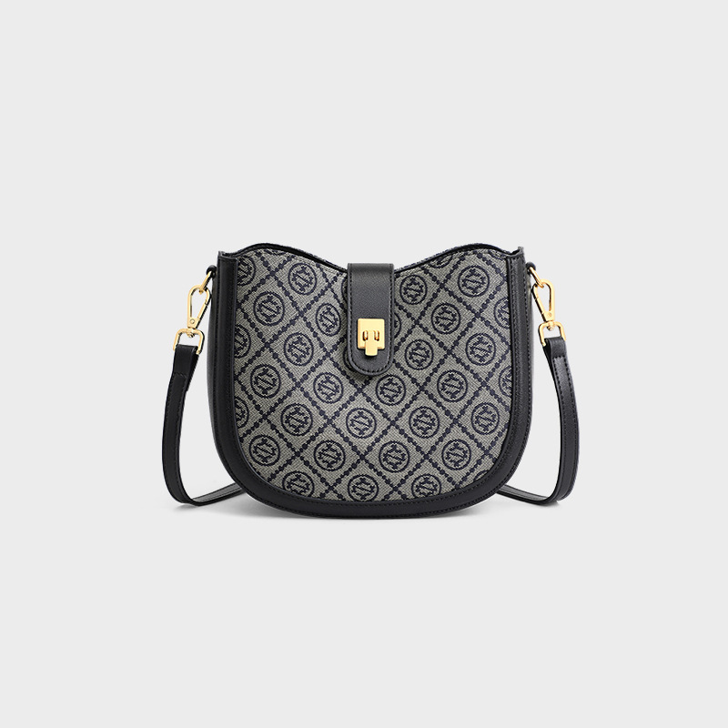 Women's Bag 2026 New Model for Daily Commuting, Crossbody Women's Bag with a High-End Feel, Light Luxury Small Bag, Designer Saddle Bag Women's Bag 2026 New Model for Daily Commuting, Crossbody Women's Bag with a High-End Feel, Light Luxury Small Bag, Designer Saddle Bag