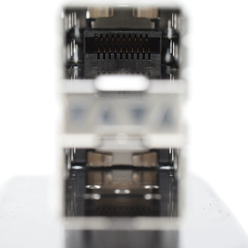 Ten-gigabit одно- и двухслойный SFP оптический ке́йдж разъем для волоконной связи с экранированием (интерфейсный модуль)