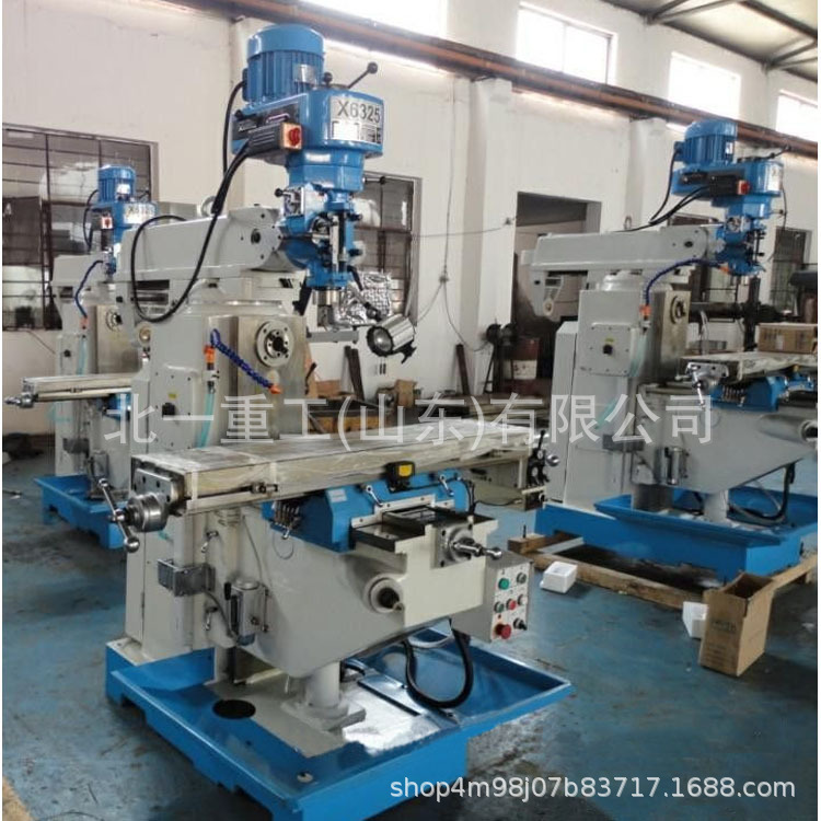 北一重工X6330高速炮塔铣 4H 5H立卧两用炮塔铣床