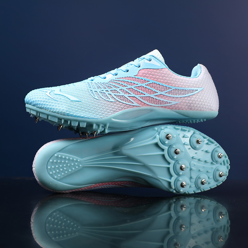 Fábrica de zapatos de clavos, zapatos de sprint, zapatos deportivos de salto de longitud, zapatos de clavos de sprint profesionales