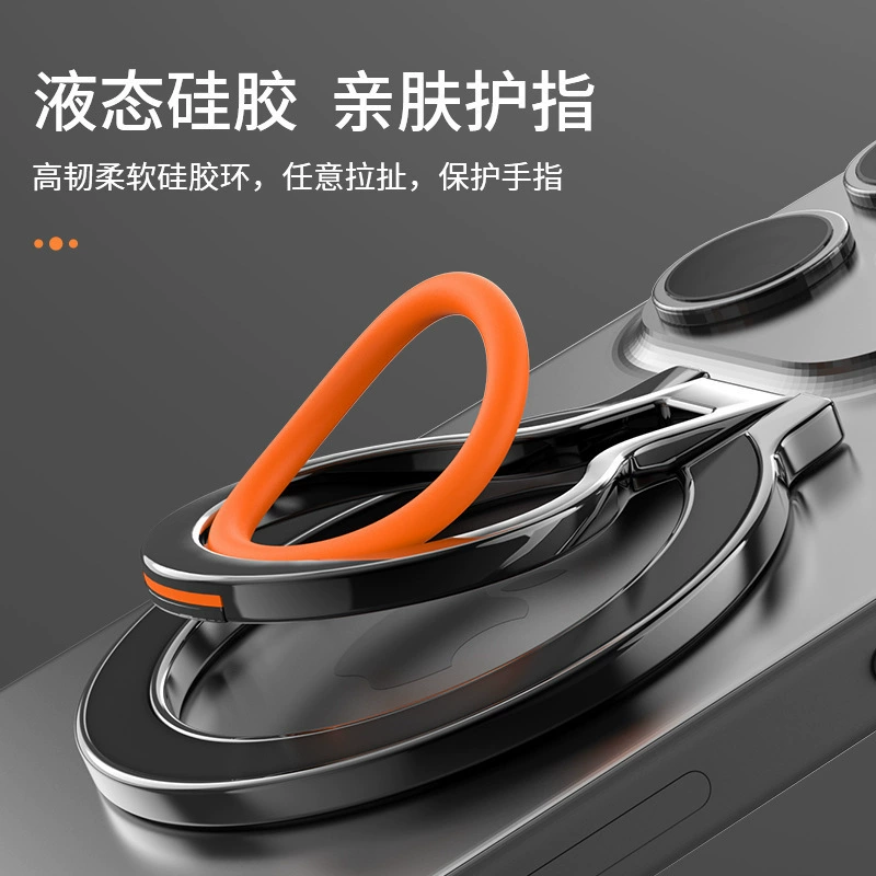 Магнитный держатель для телефона MagSafe, металлический настольный кронштейн-опора, цинковый сплав, кольцо-бульк для крепления телефона, новая модель