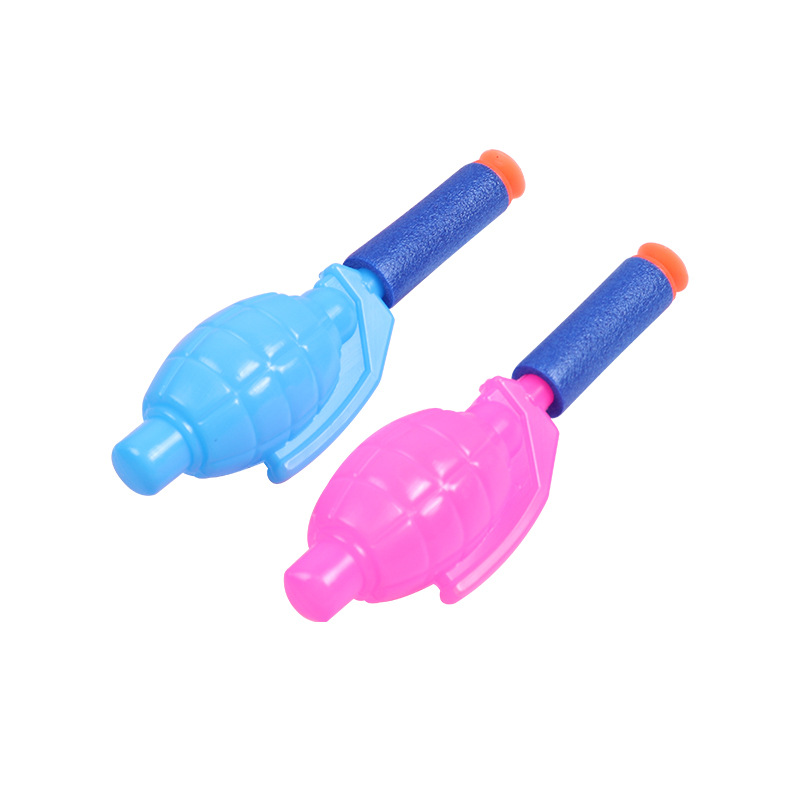 Catapulta de bala de espuma Mini airbag Lanzacohetes Catapulta de bala Esponja Bomba suave Juguete nostálgico para niños