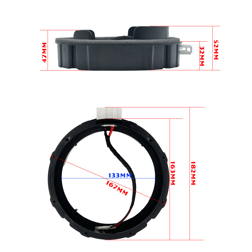 Suitable for Volkswagen Sagitar Touran Passat with plug non-destructive transfer audio modification speaker pad circle bracket