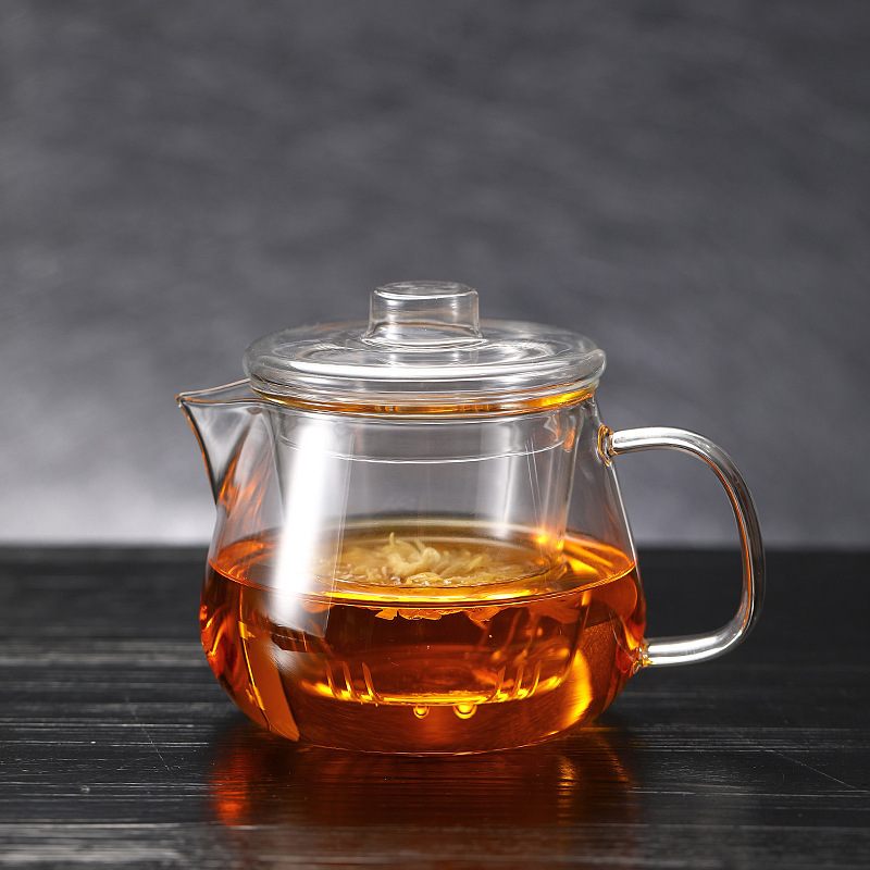 批发高硼硅玻璃泡茶壶家用茶水分离花茶壶耐高温煮茶器企鹅鸭嘴壶|undefined