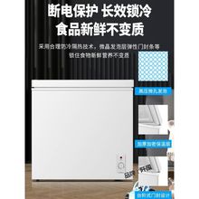 家用小冰柜家用全冷冻小型冰柜保鲜冷冻两用冷柜迷你双温冰柜