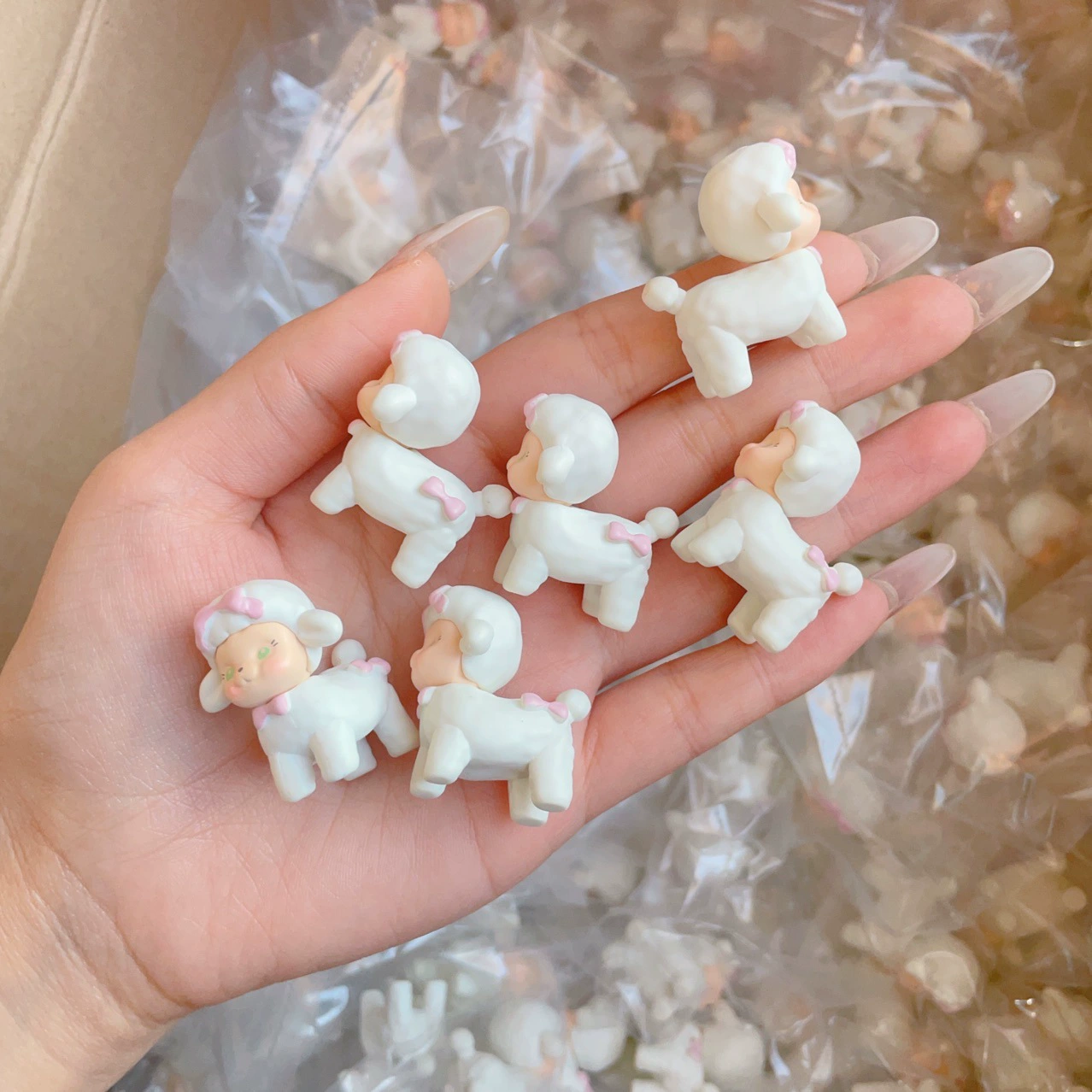 Навалок альпака куклы Материал ПВХ Материал чехла для телефона diy