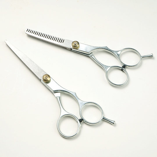 Haircut Scissors Hairdressing Scissors Pet Household Low-grade Professional Split Hair Products Tooth Scissors Wholesale Tools
