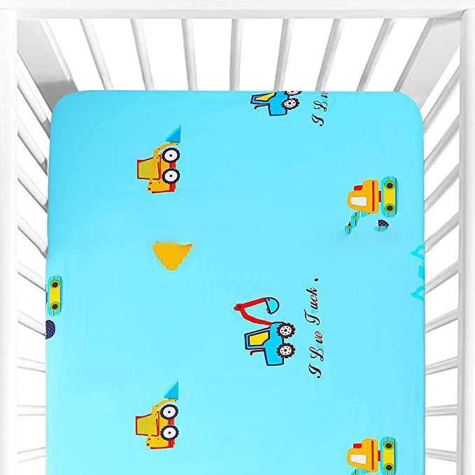 Suministro directo de fábrica de impresión de algodón sábana ajustable colcha colchón cubierta transfronteriza Amazon