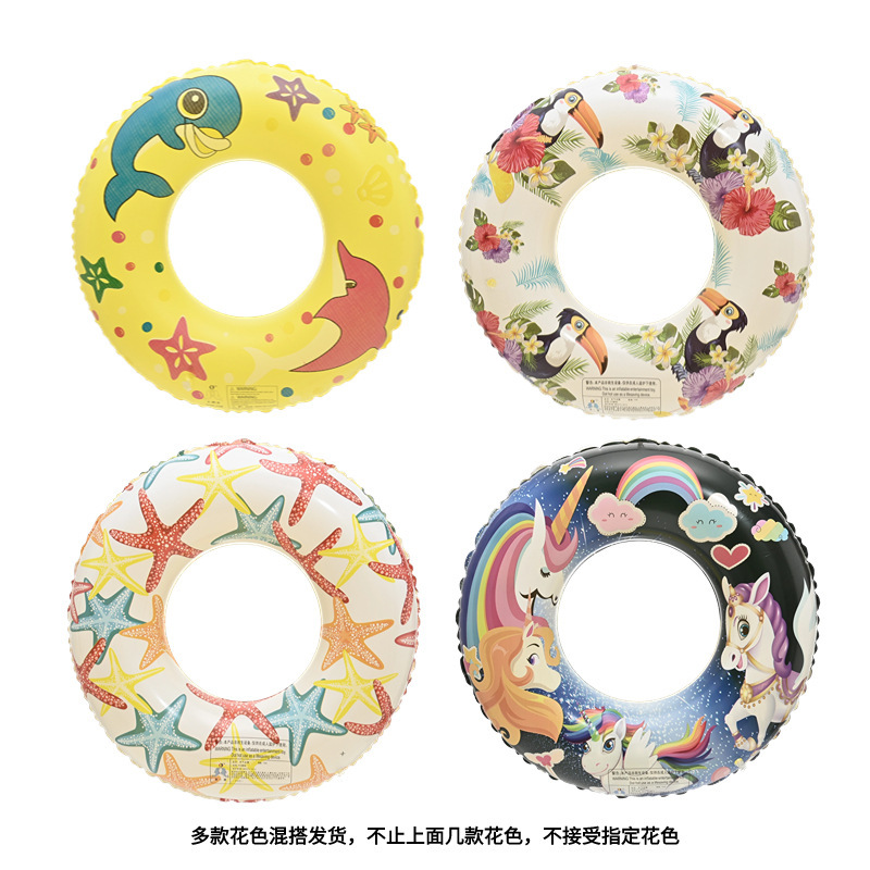 Anillo de natación para niños al por mayor transfronterizo, anillo flotante anti-vuelco, anillo salvavidas, anillo de axilas, anillo de natación de gas engrosado para hombres y niños