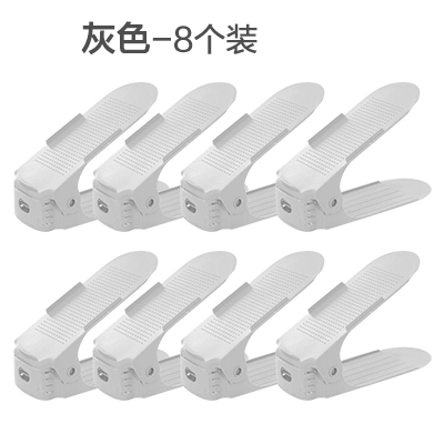 Double-layer shoe bracket simple home dormitory shoe storage space-saving shoe rack bracket partition board shoe cabinet