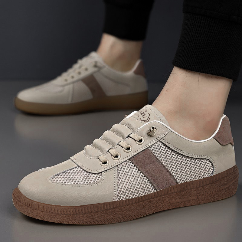2026 Summer New Men's Breathable Low-Top Round-Toe Mesh Soft-Soled Lightweight Hollow-Out Casual Shoes 2026 Summer New Men's Breathable Low-Top Round-Toe Mesh Soft-Soled Lightweight Hollow-Out Casual Shoes