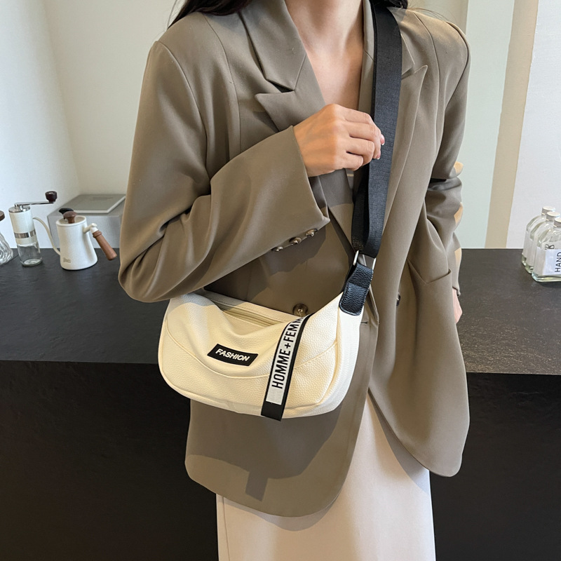 Moda coreana nueva simple bolso bolso bolso bolso de verano 2024 nuevo estilo de alta calidad bolso de aire extranjero bolso de hombro