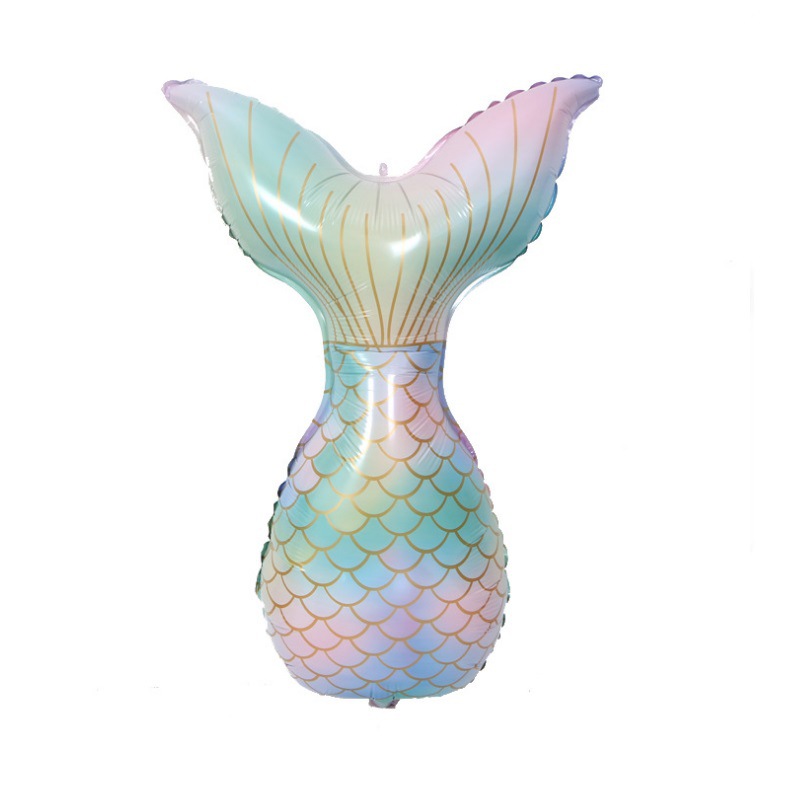 美人鱼尾巴蓝色